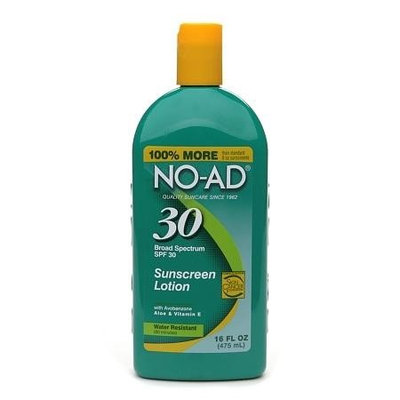 NO-AD Sunscreen Lotion, SPF 30 16.0 fl oz(pack of 3)