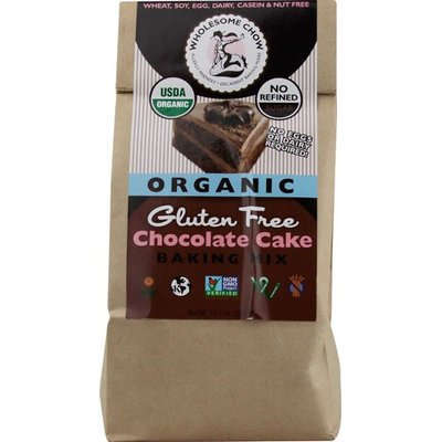 Wholesome Chow Organic Gluten Free Cake Mix Chocolate 11.7 oz - Vegan