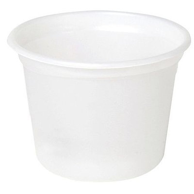 DIXIE P010BB Souffle Cup,1 oz, Translucent, PK4800