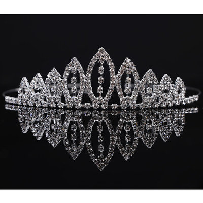 Girl's Rhinestone Tiara Crown Little Princess Sweet Hair Accessory