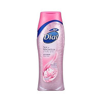 Dial Moisturizing Body Wash, Silk & Magnolia with Silk Protein and Magnolia Blossom, 16 oz, (Pack of 2)