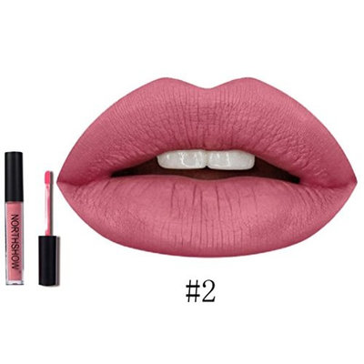 DMZing New Long Lasting Lipstick Waterproof Matte Liquid Lip Gloss Lip Liner Cosmetics