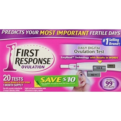 First Response Digital Ovulation - 20 tests -1month supply-
