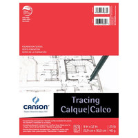 Canson C100510960 9 in. x 12 in. Tracing Paper Pad