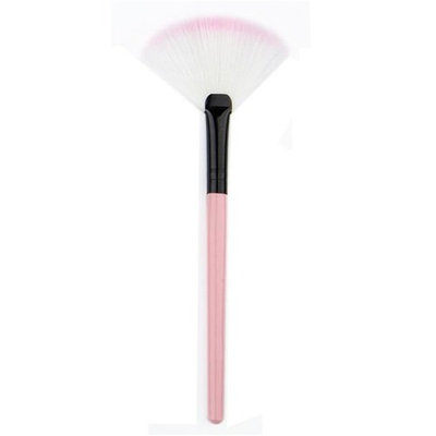Makeup Brush,Hosamtel 1Pcs Large Fan Imported Nylon Cosmetic Brush Face Powder Foundation Blush With Wooden Handle GR703