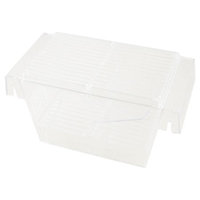 Aquarium Plastic Four Parts Weak Sick Young Fish Isolation Hatchery Box