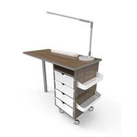 Wood Manicure Table (Light brown)