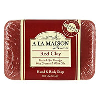 Earth & Spa Therapy Bar Soap - 8.8oz Single Bar (Red Clay)