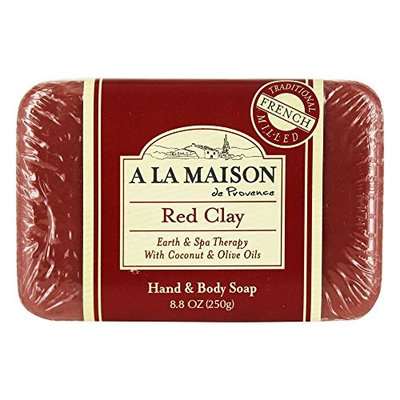 Earth & Spa Therapy Bar Soap - 8.8oz Single Bar (Red Clay)