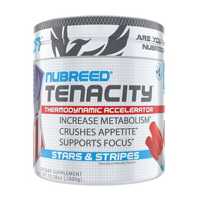 Nubreed Tenacity | Rapid Weight Loss Powder | Stars & Stripes | 60 Servings