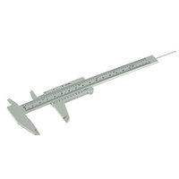 Double Scale Sliding Gauge Eyebeow Ruler Tattoo Permanent Makeup Eyebrow Tattoo Measuring Ruler Caliper Measure Tattooing Tools