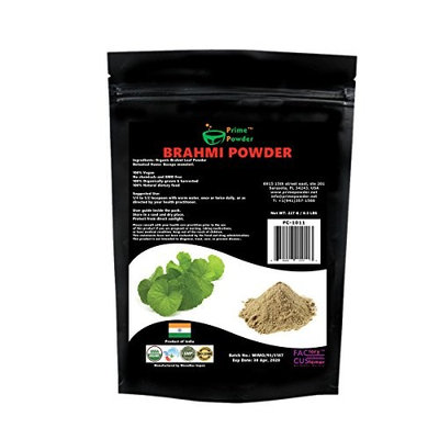 Brahmi Powder 100% Organic fro Prime Powder - USDA Certified - Product of India