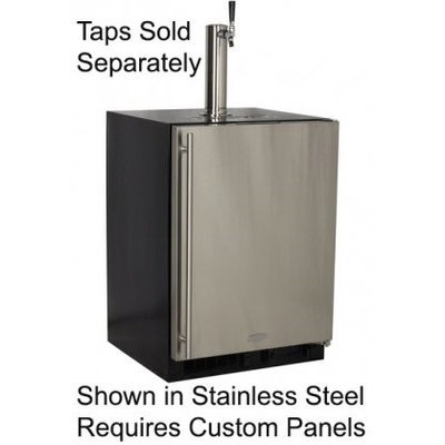 Marvel ML24BNP2RP 24 Custom Panel Undercounter Built-In Beer Dispenser - Right Hinge
