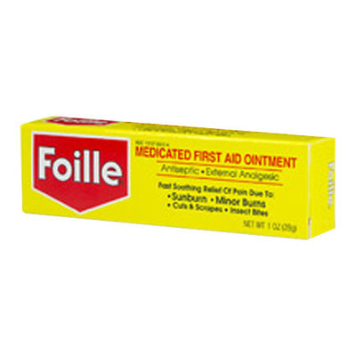 Foille Medicated First-Aid Ointment Tube - 1 Oz, 6 Pack