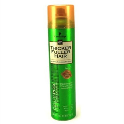 Thicker Fuller Hair Weightless Volumizing Hairspray 8 Ounce Cell-U-Plex (235ml)