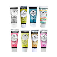 Dionis Goat Milk Hand Cream 8 Piece Travel Gift Set - Variety Pack