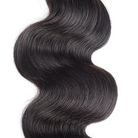 Brazilian Body Wave Lace Closure Free Part 100% Human Hair Closure With Bleached Knots And Baby Hair Natural Black Color 18inch