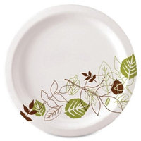 Dixie Pathways Mediumweight Paper Plates, Wisesize, 125/Pack