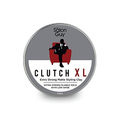 TheSalonGuy CLUTCH XL Extreme Hold Matte Hair Clay 3.5 oz