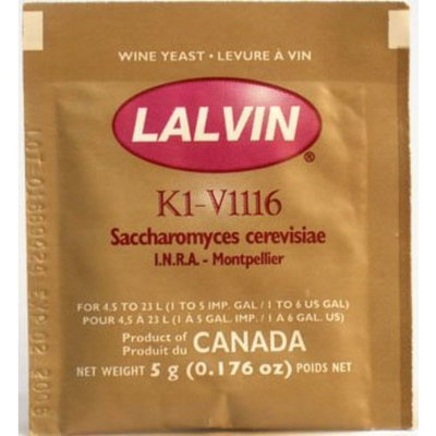 Midwest Homebrewing and Winemaking Supplies Lalvin K1V-1116 Montpellier