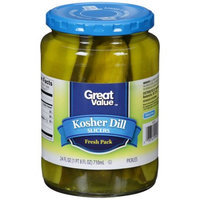 Pinnacle Foods Group, Llc Great Value Kosher Dill Slicers, 24 fl oz