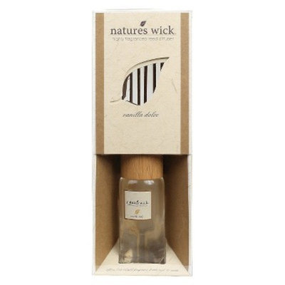 Mini Reed Diffuser Vanilla Dolce 2oz - Nature's Wick®