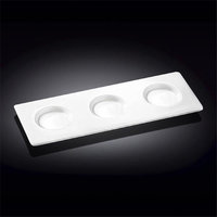 Wilmax 992591 10 x 3.5 in. Tray White - Pack of 48