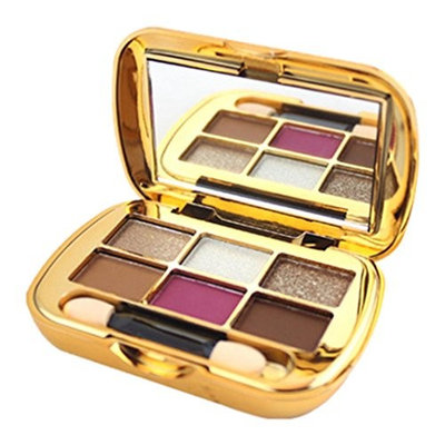 certainPL 6 Colors Eyeshadow Textured Pallete Faced Matte Pearl Makeup Eye shadow