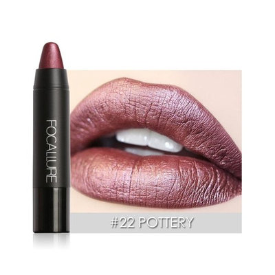 RNTOP FOCALLURE Matte Lipstick Pen Waterproof Lasting 8 Color Optional Lip Makeup
