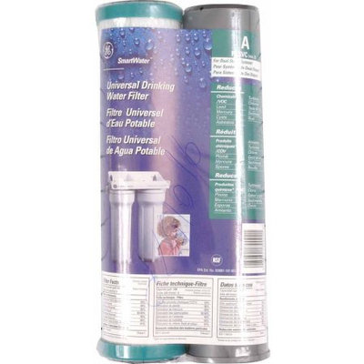 General Electric GE Replacement Water Filter Cartridge Set, Includes Pre Filter and Main Filter