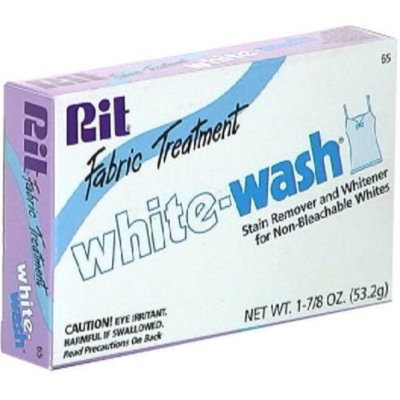 Rit White-Wash Fabric Treatment, Stain Remover, 1.88 oz (53.2 g)