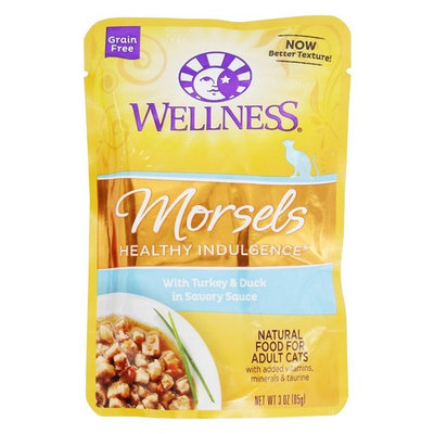 Grain Free Morsels Healthy Indulgence Adult Cat Food Turkey & Duck in Savory Sauce - 3 oz.