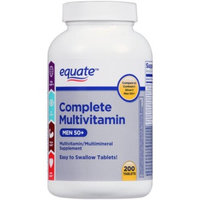 Equate Complete Multivitamin for Men 50+, 200 Ct