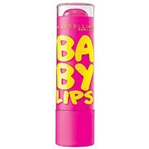 Maybelline New York Baby Lips Moisturizing Lip Balm, Pink Punch, 0.15 oz.