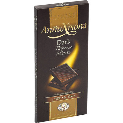 Antiu Xixoria Intense Dark Chocolate Bar, 4.4 oz