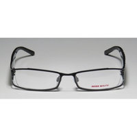 Miss Sixty Mx265 Womens/Ladies Designer Full-Rim Black / White Frame Demo Lenses 51-17-130 Flexible Hinges Eyeglasses/Eyewear
