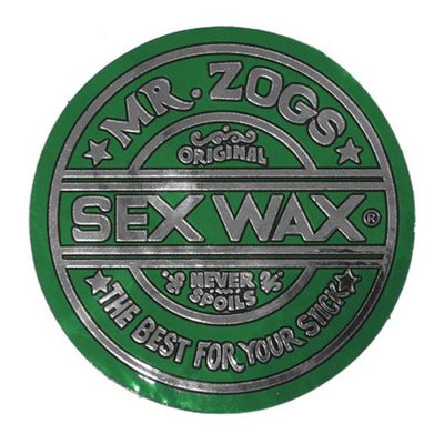 Mr. Zoggs SEX WAX STICKER 3
