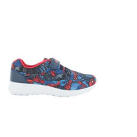 Spiderman Veryan Blue Hook and Loop Trainers UK Sizes Child 7 - Adult 1