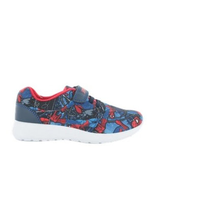 Spiderman Veryan Blue Hook and Loop Trainers UK Sizes Child 7 - Adult 1