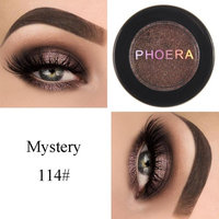 Exteren Natural Eye Shadow Makeup Shimmering Cosmetic Pearl Metallic Smoky Eyeshadow Palette
