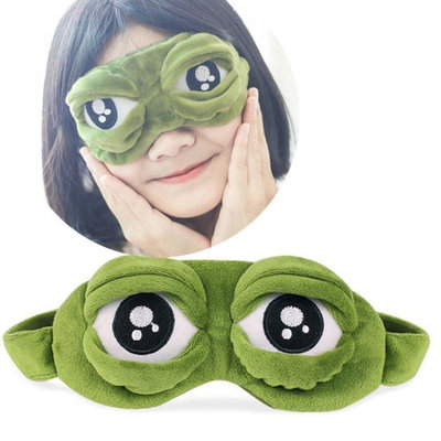 Fabal Cute Eyes Cover The Sad 3D Eye Mask Cover Sleeping Rest Sleep Anime Funny Gift
