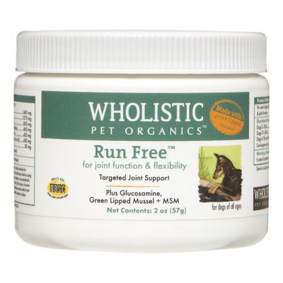 Wholistic Canine Run Free with Green Lipped Muscle, 2 Oz