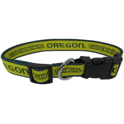 Pets First College Oregon Ducks Pet Collar, 3 Sizes Available, Sports Fan Dog Collar