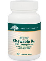 Genestra, Active Chew B12 w/L-Methylfolate 60 tabs