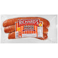 Richards Cajun Foods 1# Smoked Pork & Beef Sausage