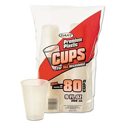 Dart 9 OZ Translucent Plastic Cups 960 CT