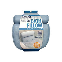 Soft Bath Spa Pillow Comfort Neck & Back Open Air Fiber Pillow air and moisture flows through the OPEN-AIR FIBER Provides Healthy Relaxation in the Bathtub without the Odor of Foam Pillows