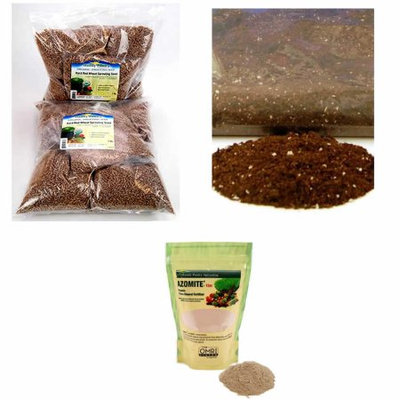 Living Whole Foods Hydroponic Wheatgrass Kit Refill - Grow Mats, Wheat Grass Seed, More