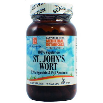 L A Naturals St. John's Wort Raw Herb 90 VGC