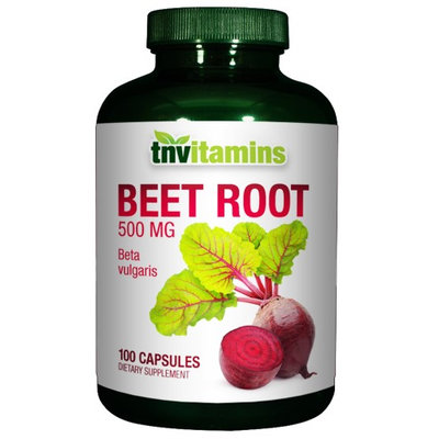 Tnvitamins Beet Root 500 Mg Capsules - 100 Capsules